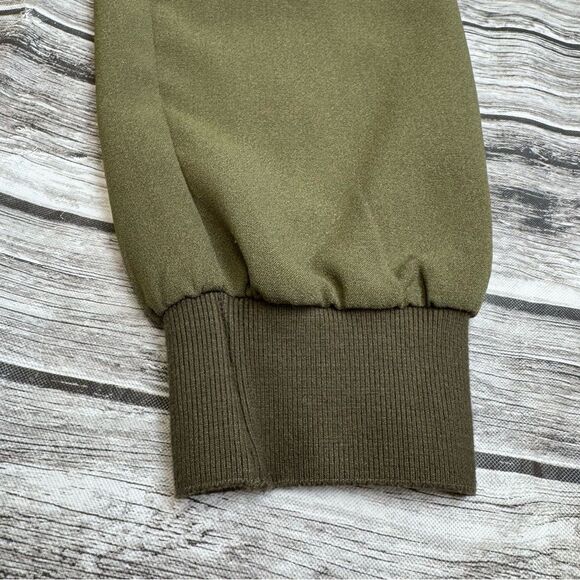 Shinestar Womens Jogger Pants M Med Medium Army Olive Green Elastic Waist Skinny - Picture 6 of 11